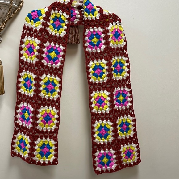 Urban Outfitters Accessories - New Urban Outfitters Grandma Square Knit Scarf!!🔥🔥🔥